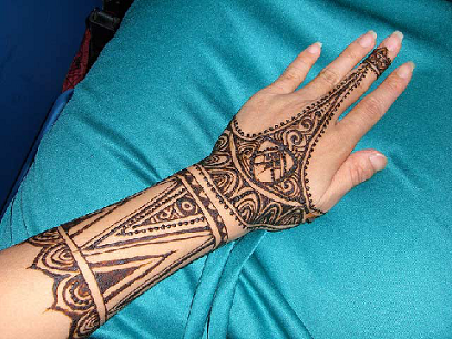 Tribal designs of henna tattoos - for spunk & style